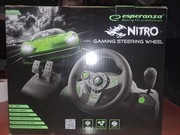 Kierownica Esperanza Nitro (EGW102) bardzo mało używana przez dorosłego