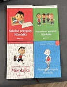 Komplet 4 książek „Mikołajek”