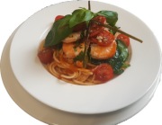 spaggetti z krewetkami w sosie pomidorowym 330g