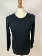 Koszulka termoaktywna Safa L merino wool czarna longsleeve wełna sport nart