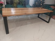 Stół drewniany, loftowy do salonu na wymiar. 