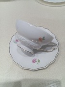 Stara porcelana filiżanka ze spodkiem 