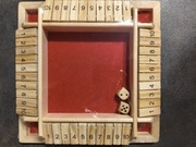 Drewniana Gra w kości planszowa rodzinna Shut the box