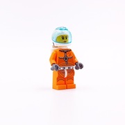 Lego City cty1008 Astronautka Pomarańczowa (40345, 60228, 60230)