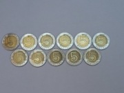 Kolekcja Monet 5 zł Wszystkie Roczniki dla kolekcj