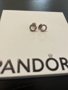 Kolczyki Pandora Rose Gold 