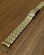 Nowa bransoleta Lorus RG221LX9 14mm | Stalowo, Dwukolorowa