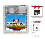 Cartridge Flashmaster 8GB do konsol GBA SP / Game boy / Game boy color 