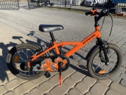 Rower dziecięcy Btwin 500 Robot z kółkami bocznymi i rączką dla rodzica