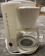 Ekspres przelewowy Clatronic KA2508 kawiarka kawa, biały