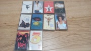 Zestaw 10 kaset magnetofonowych 90L.- Nirvana, Hey, Whitney, Seal - UNIKATY