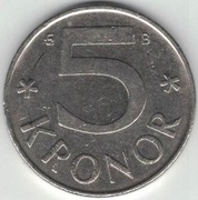 Szwecja 5 koron kronor 2000 - 28,5 mm - nr 5