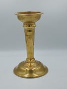 Świecznik mosiężny , podstawka 