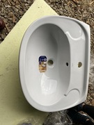 Umywalka ceramiczna Cersanit  z półpostumentem