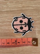 Naprasowanka biedronka różowa