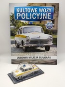 Model Policyjny GAZ-21 WOŁGA  1:43 DeAgostini Kultowe Wozy Policyjne NOWY