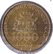 WIETNAM 1000 dong 2003, KM# 72, AU