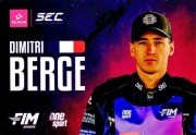 DIMITRI BERGE - oryginalny autograf A5