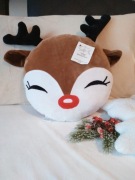 Świąteczna poduszka przytulanka JELONEK 