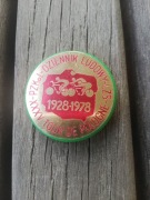 Przypinka PZKol - Dziennik Ludowy - LZS XXXV TOUR DE POLOGNE - PRL