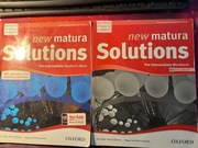 New Matura Solutions Pre-Intermidiete podręcznik i ćwiczenia 