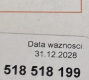 Złoty numer 518-518-199