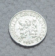 Czechosłowacja II. Republika ČSR 10 halerzy haléřů 1953 KM# 38