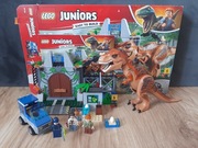 LEGO JURASSIC WORLD 10758 - JUNIORS T.REX NA WOLNOŚCI