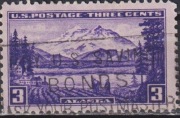Znaczek używane Góra McKinley na Alasce 1937 z USA Stany Zjednoczone