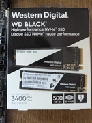 Dysk m.2 WD Black SN700 500GB