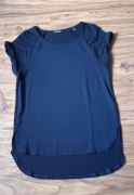 Bluzka tunika top elegancka czarna Tchibo rozm. 36/38