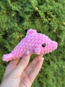 Ręcznie robiony delfin - 12 cm