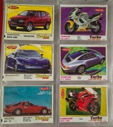 Kolekcja obrazów, historyjek Gum Turbo 114 pojedynczych + 31 podwójnych 