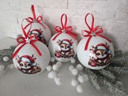 Zestaw bombek akrylowych RENIFER