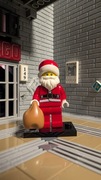 Minifigurka LEGO COL08-10 Santa, Seria 8