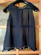 Czarna bluzka z cekinami top