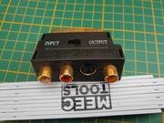 Adapter AV SCART EURO na 3x chinch RCA Svideo