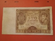 100 ZŁOTYCH 1932 Ser. AK.