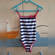 Strój kąpielowy retro pin-up, r. 116/122