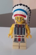 Lego Seria 3 Tribal Chief - col034