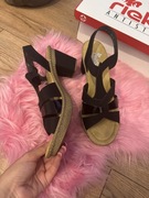 Buty Rieker na obcasie