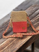 Handmade Kasta mała torba lato szydełkowa do sukienki