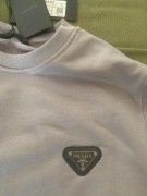 Szara bluza, marki PRADA