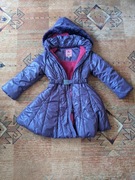 Ciepła modna kurtka zimowa dla dziewczynki (rozm. 140 - 9-11 lat)