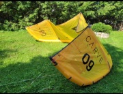 Kite North Carve 9m jak nowy używany 2 razy ,oraz bar North malo używany 