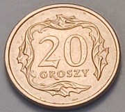 20 gr groszy 1992 r. bardzo ładna