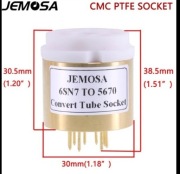 6SN7 do 5670 Adapter gniazda 