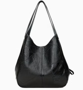 Torebka damska nowa tote worek torba czarna shopperka