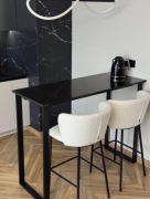 Lada barowa z naturalnego marmuru | 140x55x106 | stan Idealny