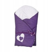 Rożek becik śpiworek 100% bawełna Ty i my HEARTS